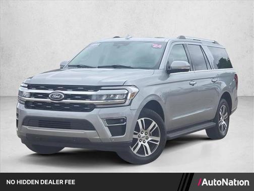 Iconic Silver Metallic 2024 Ford Expedition Max Limited