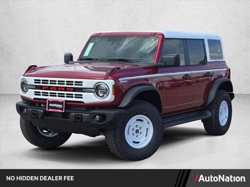 Ruby Red Metallic Tinted Clearcoat 2026 Ford Bronco Heritage Edition