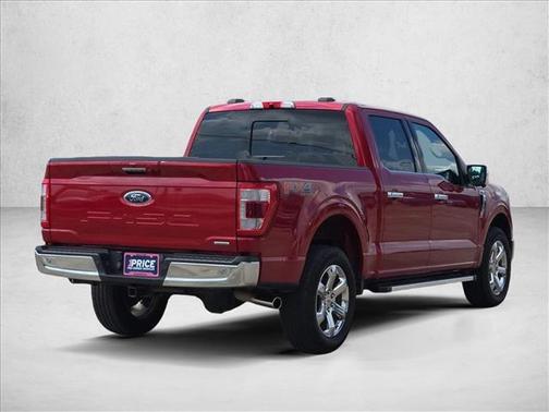 Rapid Red Metallic Tinted Clearcoat 2022 Ford F-150 Lariat