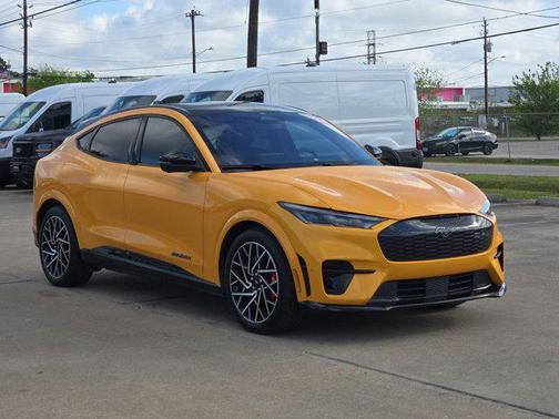 Cyber Orange Metallic Tricoat 2023 Ford Mustang Mach-E GT