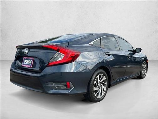 Modern Steel Metallic 2016 Honda Civic EX