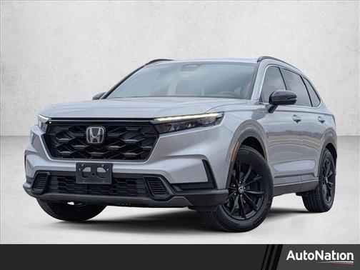 Lunar Silver Metallic 2024 Honda CR-V Hybrid Sport FWD