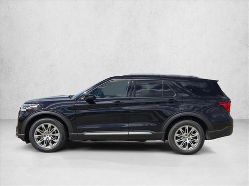 Agate Black Metallic 2026 Ford Explorer Platinum