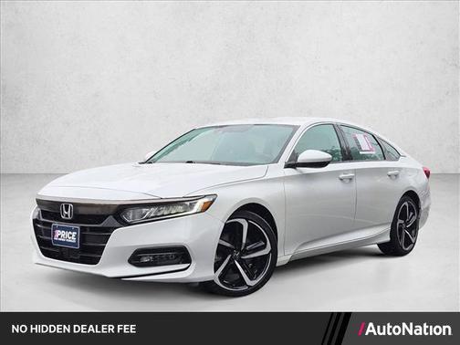 Platinum White Pearl 2020 Honda Accord Sport 1.5T