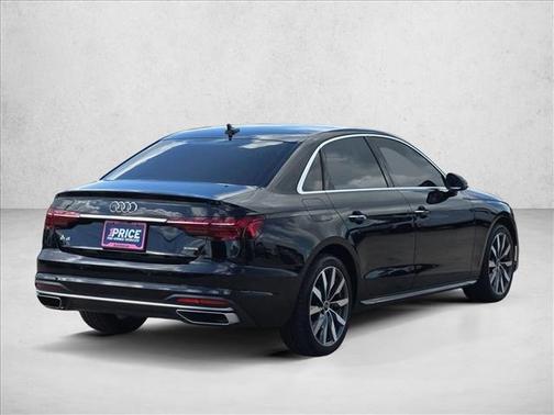Brilliant Black 2023 Audi A4 40 Premium