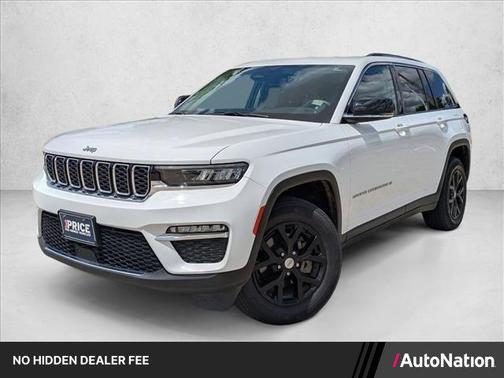 Bright White Clearcoat 2022 Jeep Grand Cherokee Limited