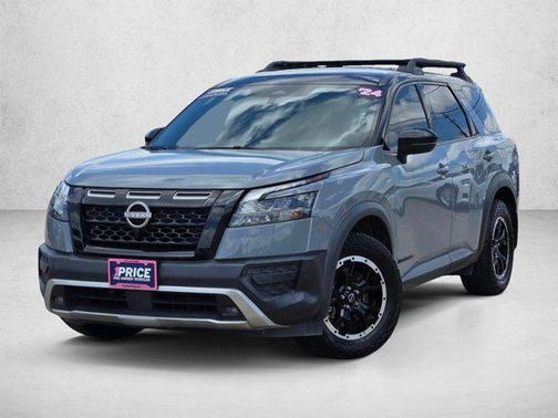 Solid Gray/Super Black 2024 Nissan Pathfinder Rock Creek 4WD