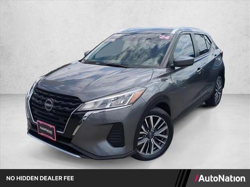 Gun Metallic 2024 Nissan Kicks SV