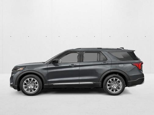 Carbonized Gray Metallic 2026 Ford Explorer Platinum