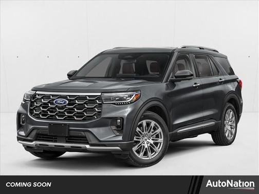 Carbonized Gray Metallic 2026 Ford Explorer Platinum