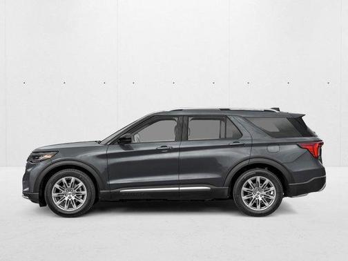 Carbonized Gray Metallic 2026 Ford Explorer Platinum