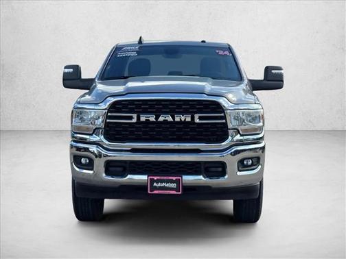 Billet Silver Metallic Clearcoat 2024 RAM 3500 Big Horn Crew Cab 4x4 6'4' Box