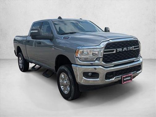 Billet Silver Metallic Clearcoat 2024 RAM 3500 Big Horn Crew Cab 4x4 6'4' Box