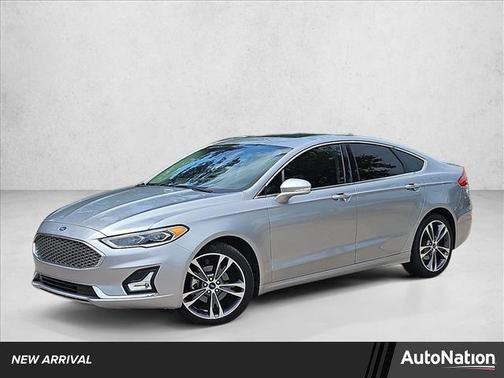 Iconic Silver Metallic 2020 Ford Fusion Titanium