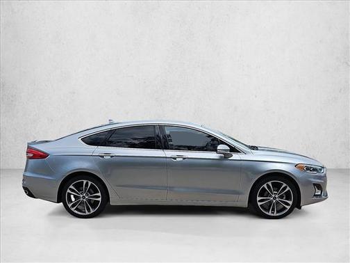 Iconic Silver Metallic 2020 Ford Fusion Titanium