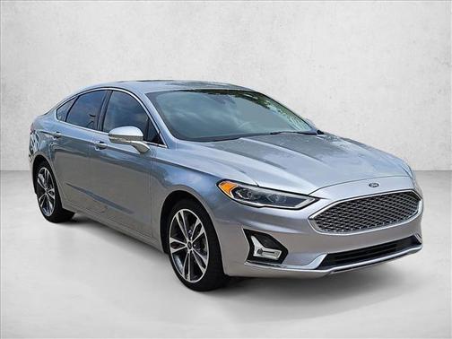 Iconic Silver Metallic 2020 Ford Fusion Titanium