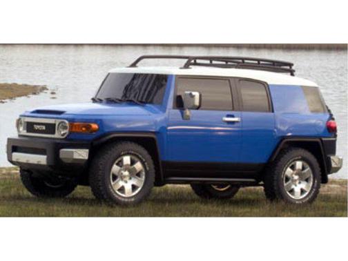 White/Black Cherry Pearl 2007 Toyota FJ Cruiser Base