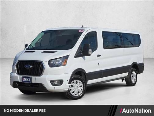 Oxford White 2024 Ford Transit-350 XLT