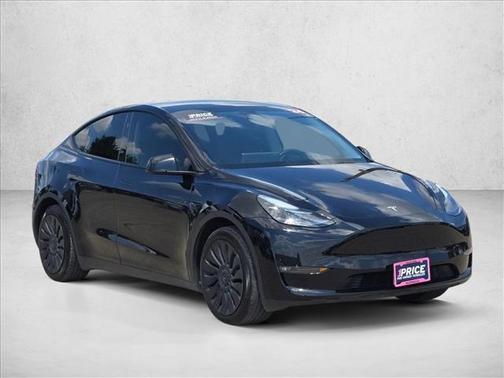 Solid Black 2024 Tesla Model Y Long Range Dual Motor All-Wheel Drive