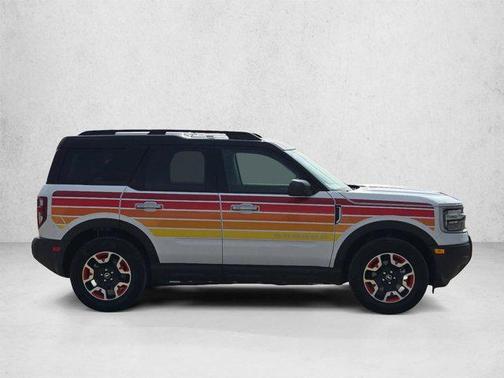 Oxford White 2025 Ford Bronco Sport Free Wheeling