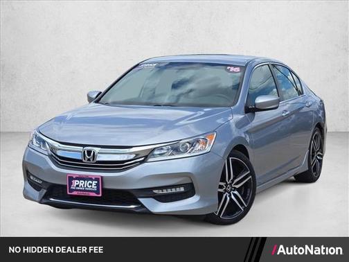 Lunar Silver Metallic 2016 Honda Accord Sport