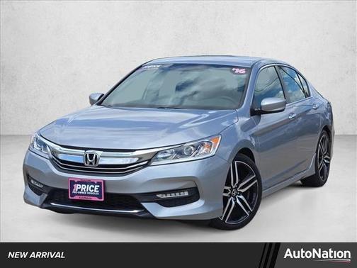Lunar Silver Metallic 2016 Honda Accord Sport