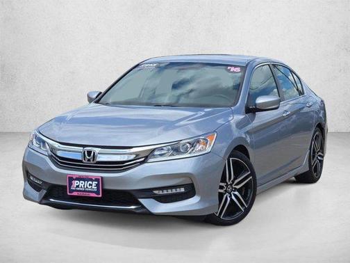 Lunar Silver Metallic 2016 Honda Accord Sport