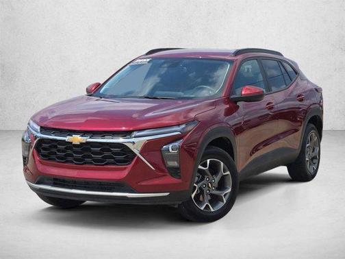 Crimson Metallic 2025 Chevrolet Trax LT