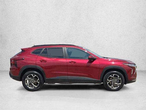 Crimson Metallic 2025 Chevrolet Trax LT