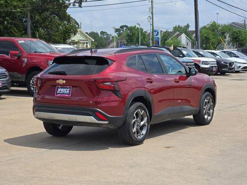 Crimson Metallic 2025 Chevrolet Trax LT