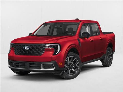 Ruby Red Metallic Tinted Clearcoat 2026 Ford Maverick Lariat