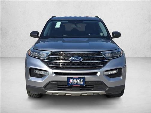 Silver/Gray 2024 Ford Explorer XLT