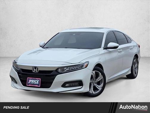 Platinum White Pearl 2018 Honda Accord EX-L
