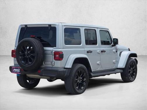 Silver Zynith Clearcoat 2023 Jeep Wrangler 4xe Sahara