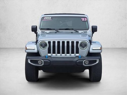 Silver Zynith Clearcoat 2023 Jeep Wrangler 4xe Sahara