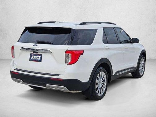 Star White Metallic Tri-Coat 2023 Ford Explorer XLT