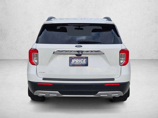Star White Metallic Tri-Coat 2023 Ford Explorer XLT