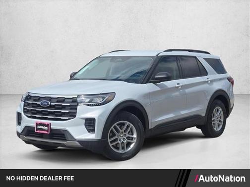 Space White Metallic 2026 Ford Explorer Active w/200A Pkg