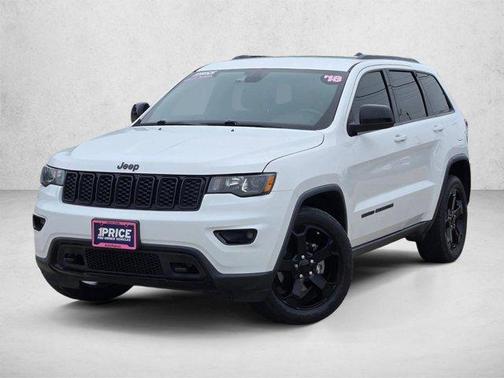 Bright White Clearcoat 2018 Jeep Grand Cherokee Upland