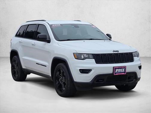 Bright White Clearcoat 2018 Jeep Grand Cherokee Upland