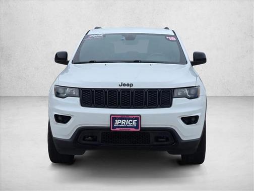 Bright White Clearcoat 2018 Jeep Grand Cherokee Upland