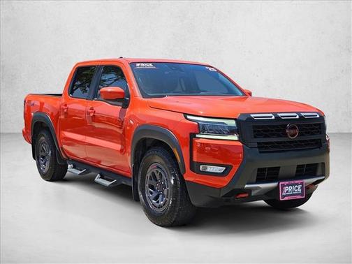 Afterburn Orange 2025 Nissan Frontier PRO-X