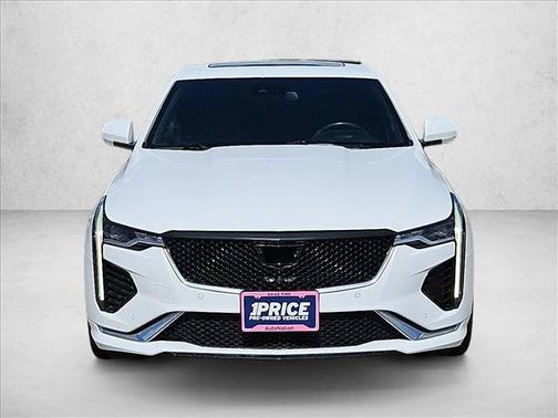 Summit White 2021 Cadillac CT4 Sport