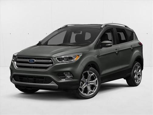 Magnetic Metallic 2017 Ford Escape Titanium