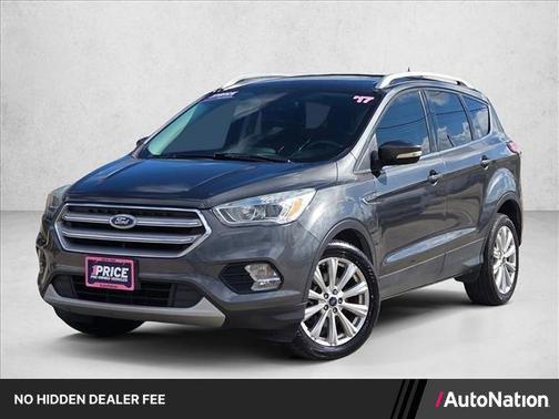 Magnetic Metallic 2017 Ford Escape Titanium