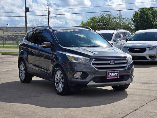Magnetic Metallic 2017 Ford Escape Titanium
