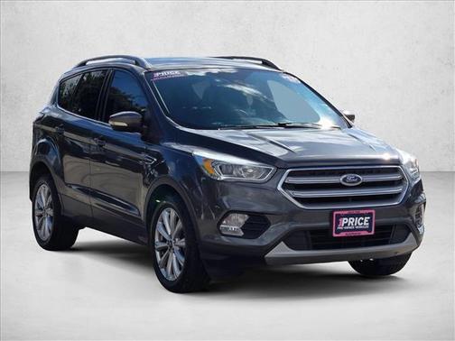 Magnetic Metallic 2017 Ford Escape Titanium