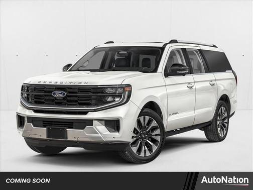 Star White Metallic Tri-Coat 2026 Ford Expedition Max Platinum