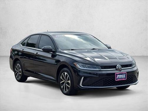 Deep Black Pearl 2025 Volkswagen Jetta 1.5T S