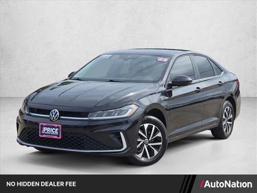 Deep Black Pearl 2025 Volkswagen Jetta 1.5T S